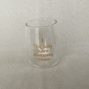 12oz Glass Wine Tumbler
